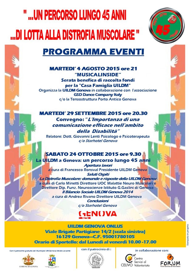 UILDM 45 ANNI INSIEME finale
