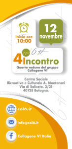 quarto raduno collagene vi Italia fronte 1