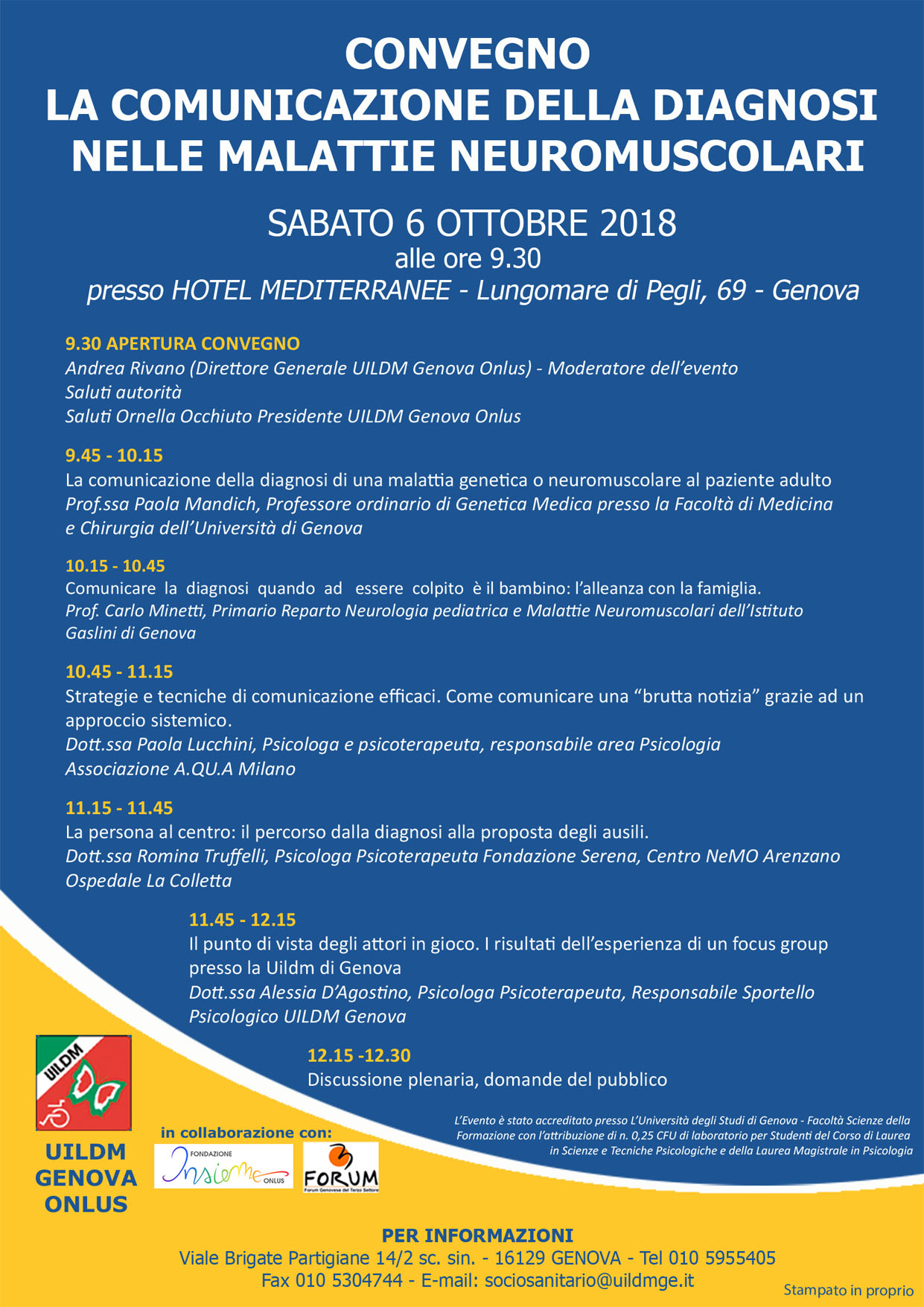 Convegno COMUNICAZIONE DIAGNOSI sito