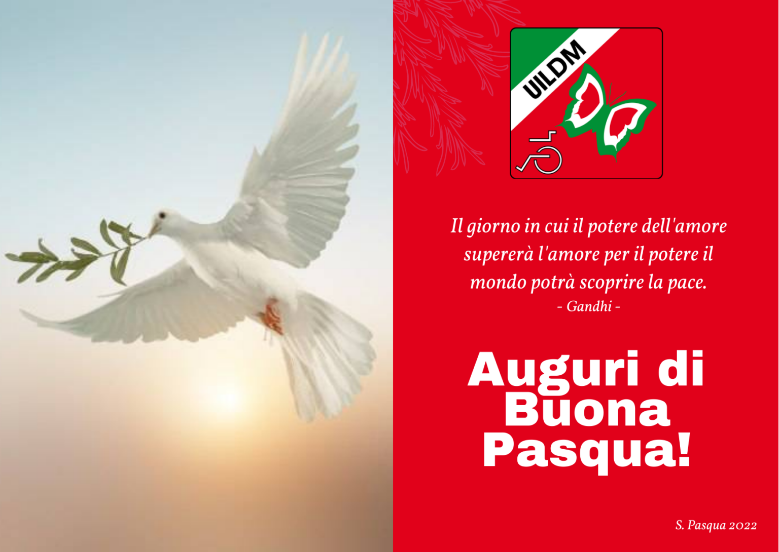 Auguri Pasqua UILDM