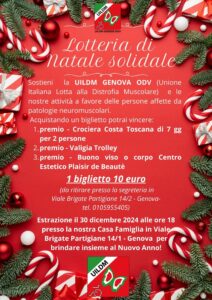 Volantino Mercatini di Natale Promozionale Allegro Semplice Fotografico Rosso Verde8